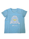Han Lili light blue straight-fit T-shirt